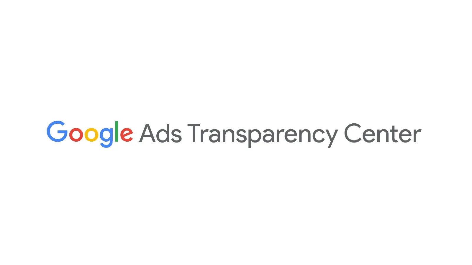 Google Ads Transparency Center